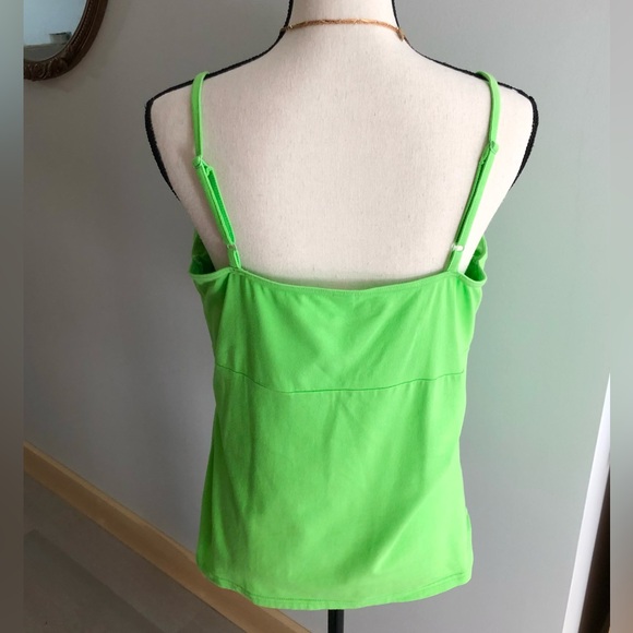 No Boundaries Lime Green Padded Tank Top Size XXL - Picture 5 of 7